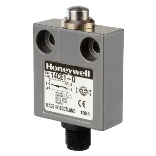 Honeywell Technologies 14CE Series Plunger Limit Switch SPDT Die Cast Zinc Housing 250V 5A 14CE1-Q