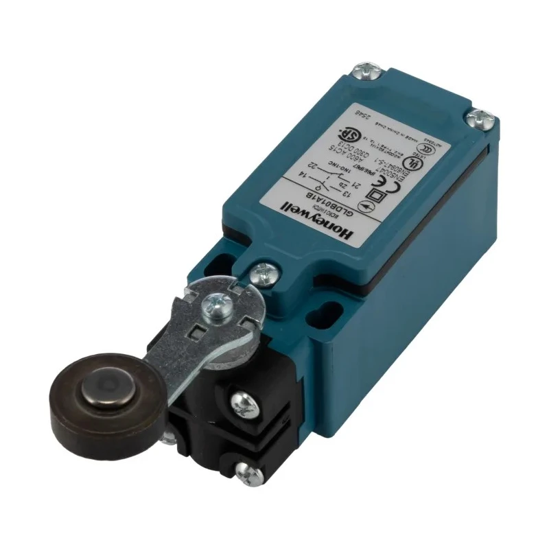 Honeywell Technologies Roller Lever Limit Switch, SPDT, IP67/IP66 Plastic Housing, 600V AC, 10A GLDB01A1B