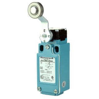 Honeywell Technologies Roller Lever Limit Switch SPDT IP67 Die Cast Zinc Epoxy Coated Housing 600V AC 10A GLCB01A5B