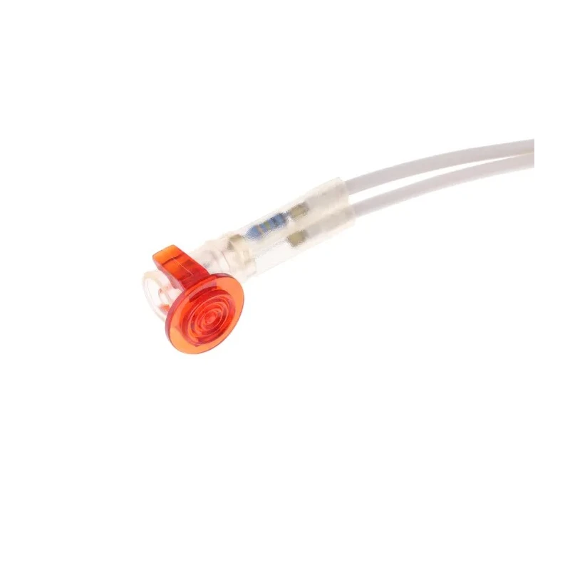 CAMDENBOSS 580 Series Red Panel Mount Indicator 240V Lead Wire Termination Prominent IND580405-240-T/RD