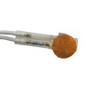 CAMDENBOSS Orange Panel Mount Indicator 580 Series, 10 mm Mount Hole, Lead Wire Termination, 240V IND580405-240-T/AMB