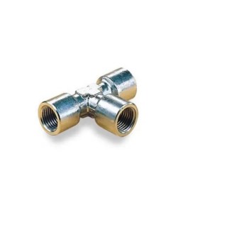 Norgren Pneumatic Fitting Brass Nickel Plated Female Threaded 1/4 in G Connection 18 Bar Max Operating Pressure 160620028