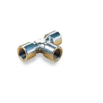 Norgren Pneumatic Fitting Brass Nickel Plated Female Threaded 1/4 in G Connection 18 Bar Max Operating Pressure 160620028