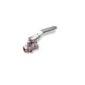Norgren Nickel Plated Brass Threaded 2-Way Ball Valve ISO 228/1, 1/4 in Port Size, 14 bar Pressure, Zinc Plated 601812128
