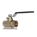 Norgren Nickel Plated Brass Threaded 2-Way Ball Valve ISO 7.1 40 bar 1/2 in 602112128