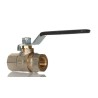 Norgren Nickel Plated Brass Threaded 2-Way Ball Valve ISO 7.1 40 bar 1/2 in 602112128