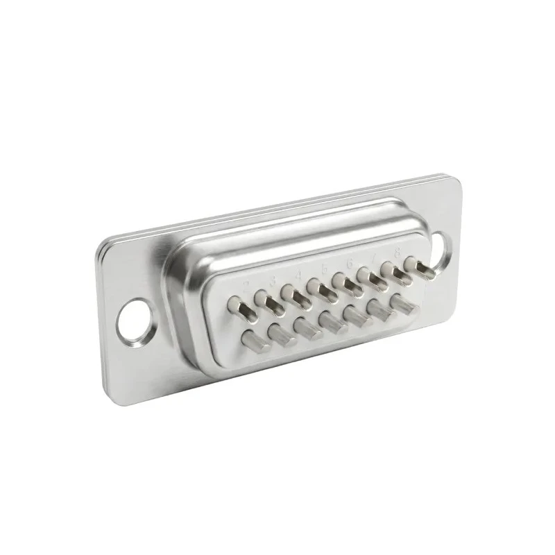 RS PRO 15 Way Straight 2.77 mm Pitch Panel Mount D-Sub Connector with Screw Female 217-7797