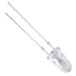 Kingbright Red LED 8 mm Through Hole 1.85 V 155 mA 75 mW L-793SRC-B