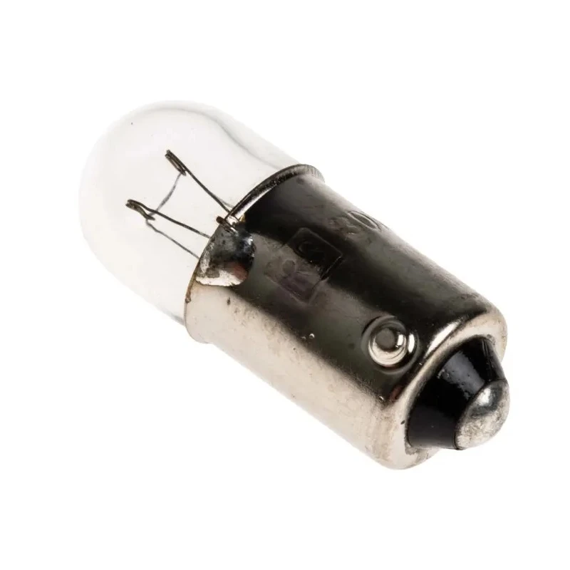 RS PRO Incandescent Indicator Light BA9S Clear Lens 30V 1.98W 66mA 5000h BA9S