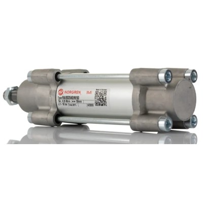 Norgren Double Acting Cylinder 40mm Bore, 50mm Stroke Aluminium Body, Air Cushion RA/802040/M/50