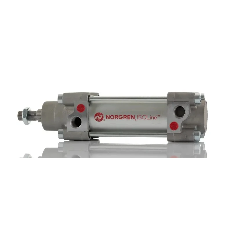 Norgren Double Acting Cylinder 40mm Bore, 50mm Stroke Aluminium Body, Air Cushion RA/802040/M/50