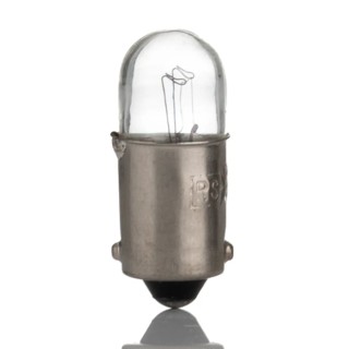 RS PRO Incandescent Indicator Light BA9S 60V 1.2W 20mA Clear Lens 3000h BA9S