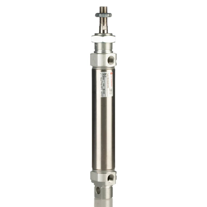 Norgren Pneumatic Roundline Cylinder 26mm Bore 80mm Stroke Double Acting RM/8026/M/80