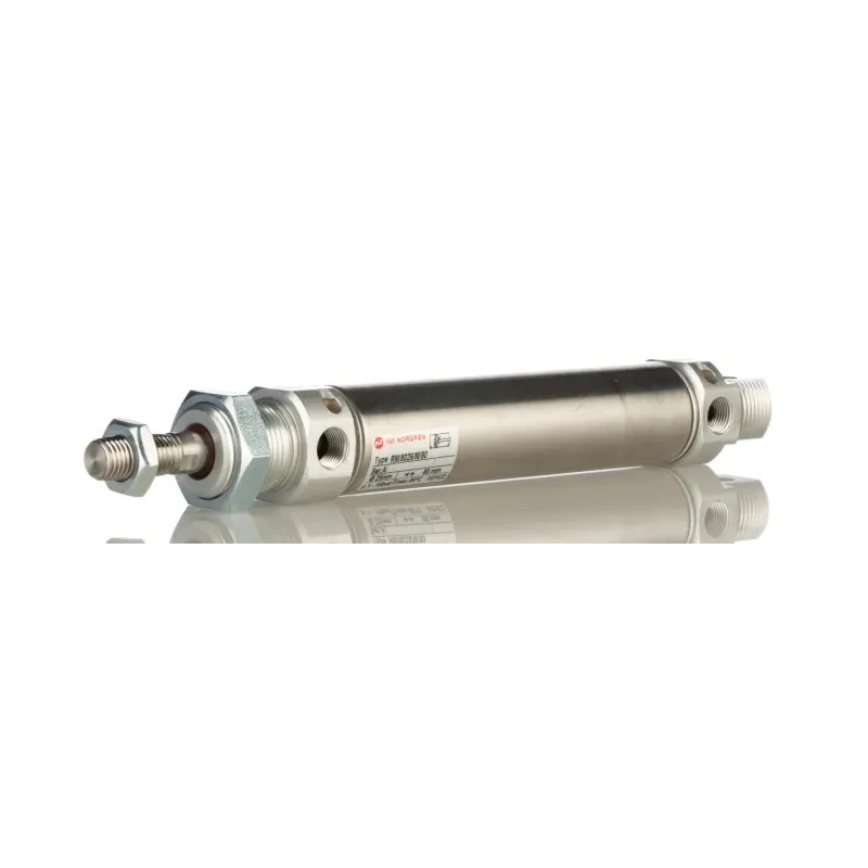 Norgren Pneumatic Roundline Cylinder 26mm Bore 80mm Stroke Double Acting RM/8026/M/80