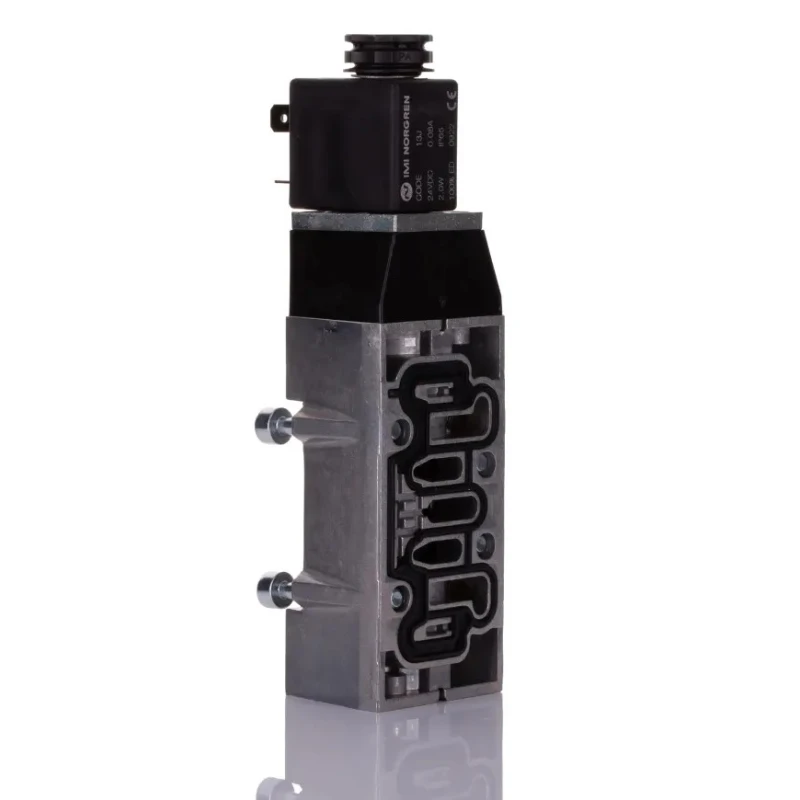 Norgren Pneumatic Solenoid Valve Bistable Solenoid Air ISO Star Series 24V Sub-Base Mount 5-Port SXE9573-A80-00-13J