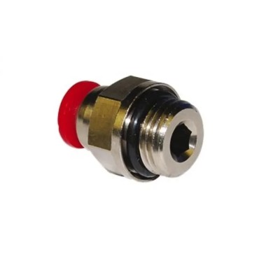 Norgren Pneufit C Series BSP Push In Pneumatic Fitting Female 3/8 in G to 12 mm Threaded-to-Tube C02251238