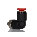 Norgren Pneufit C Series Pneumatic Fitting Nickel Plated Brass, M5 Thread, Push-In 5 mm Tube, 10 bar Max Pressure C02470405