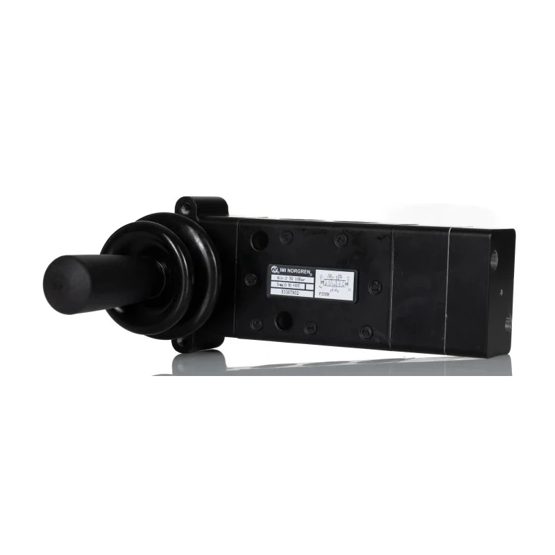 Norgren Lever Mechanical Valve, X336 Series, 5/3 Valve Function, G 1/4 Port Size, Zinc Body, Operating Pressure 10 X3367802