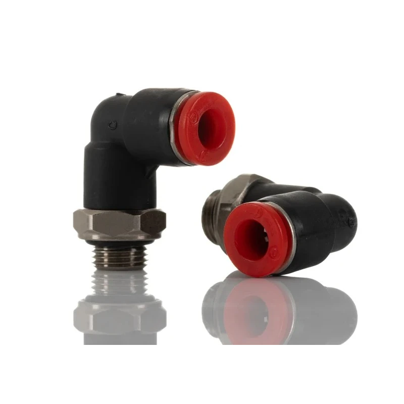 Norgren Pneufit C Series Male Pneumatic Fitting Nickel Plated Brass 1/8 in G Thread C02470618