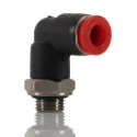 Norgren Pneufit C Series Male Pneumatic Fitting Nickel Plated Brass 1/8 in G Thread C02470618