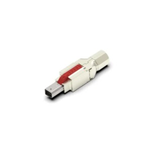 TE Connectivity Type I Cable Straight Mini I/O Connector Male 8 Way Shielded 2350278-1