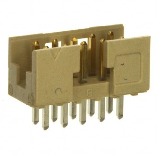 Amphenol Communications Solutions Minitek Series Vertical Through Hole PCB Header, 10 Contacts, 2 mm Pitch 98414-G06-10ULF
