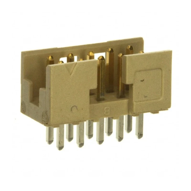 Amphenol Communications Solutions Minitek Series Vertical Through Hole PCB Header, 10 Contacts, 2 mm Pitch 98414-G06-10ULF