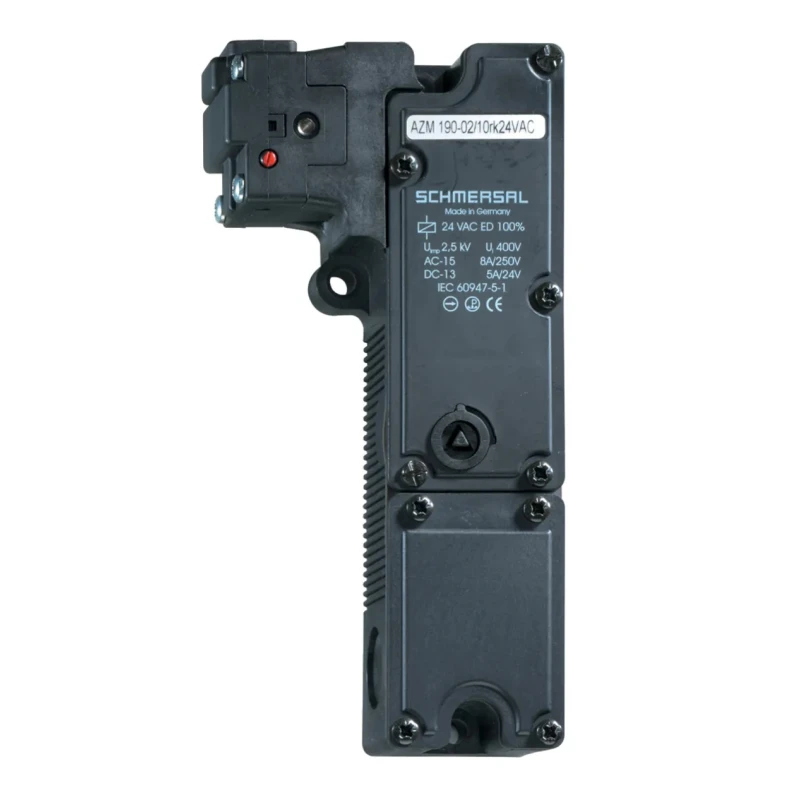 Schmersal Solenoid Interlock Switch 24V DC Power to Unlock, Plastic Housing, IP67, 8.5W AZM190-02/10RK-24VDC