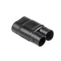 TE Connectivity Y Joint Heat Shrink Boot Black Fluid Resistant Elastomer 13.2 mm 382A012-25-0