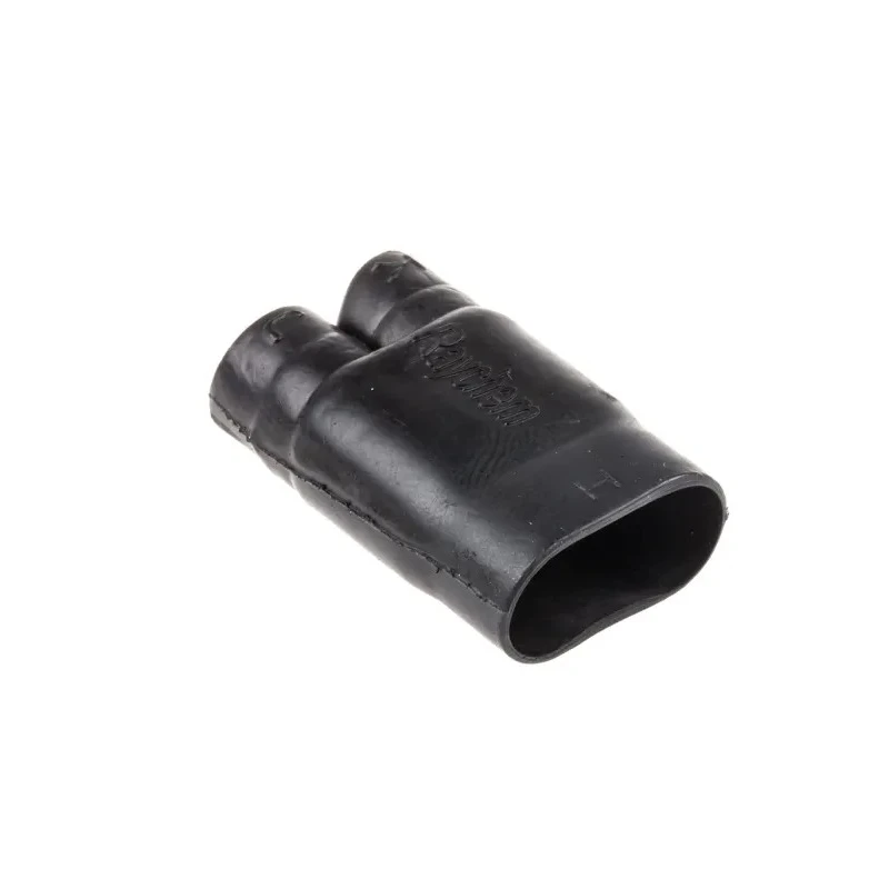 TE Connectivity Y Joint Heat Shrink Boot Black Fluid Resistant Elastomer 13.2 mm 382A012-25-0