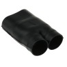 TE Connectivity Heat Shrink Boot Y Joint Fluid Resistant Elastomer Black 26.9 mm 382A023-25-0