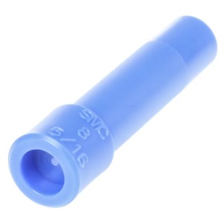 SMC Brass, Polybutylene Terephthalate, Polypropylene Plug Fitting, 8 mm, Hexagonal Socket, 1MPa Maximum Pressure KQP-08