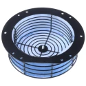 ebm-papst Viledon Centrifugal Blower Fan Filter with Plastic Finish Steel Frame 210mm x 210mm x 91mm 95347-1-5171