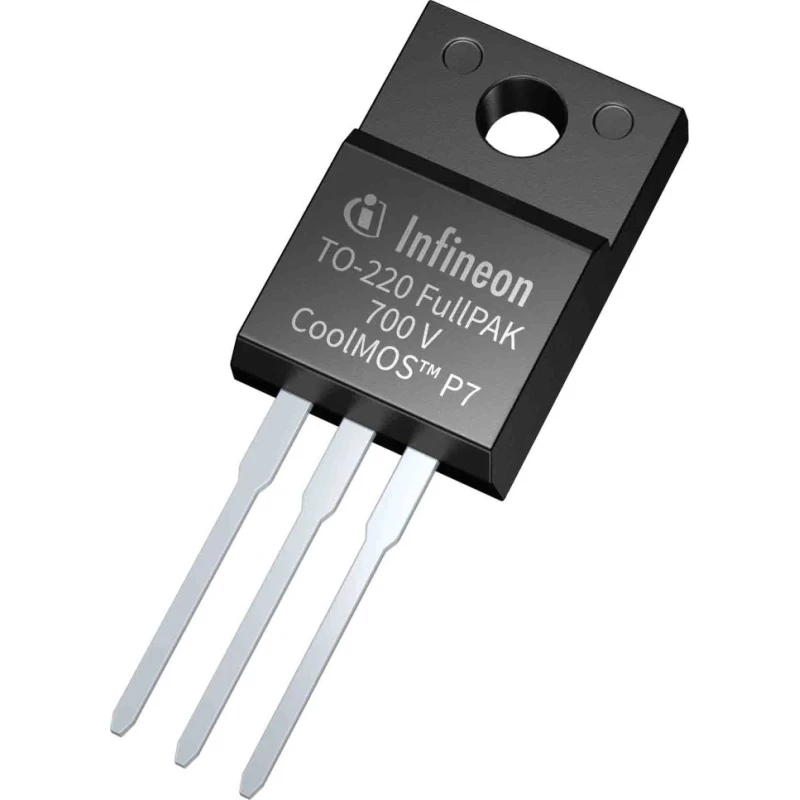 Infineon 700V CoolMOS P7 N-Channel MOSFET 700 V, 10 A, 3-Pin TO-220 IPA70R450P7SXKSA1