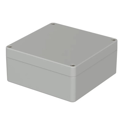 Bopla Euromas Series Polycarbonate Enclosure Light Grey Lid IP66 IK07 55mm x 122mm x 120mm 02217000