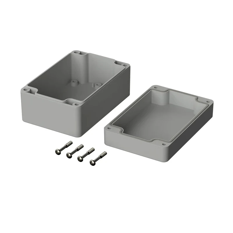 Bopla Euromas Series Polycarbonate Enclosure Light Grey Lid IP66 IK07 55mm x 122mm x 120mm 02217000