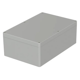 Bopla Euromas Series Light Grey Polycarbonate Enclosure IP66 IK07 90 mm x 240 mm x 160 mm 02240200