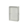 Fibox Flanged EK Series Grey Transparent Lid Polycarbonate Enclosure 180 mm x 560 mm x 380 mm IP67