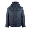 Mascot Workwear Windproof Waterproof Dark Navy Winter Jacket with Fleece Lining, Size M 12135-211-010 M