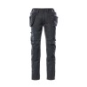 Mascot Workwear Kassel Unisex Trousers Black 39 in Waist 82cm Leg 17731-442-09 82C54