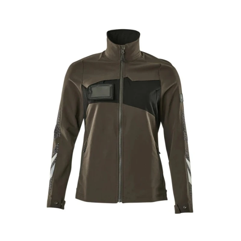 Mascot Workwear Anthracite Water Repellent Women's Work Jacket Zipper XL 18008-511-1809 XL