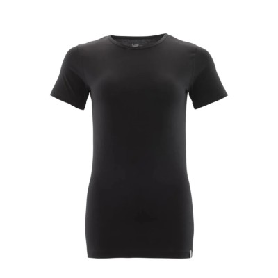 Mascot Workwear Black Organic Cotton Short Sleeve T-Shirt Women Size M 20392-796-90 M