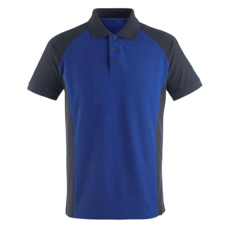 Mascot Workwear Blue Polyester, Cotton Polo Shirt Size 2XL 50569-961-11010 2XL