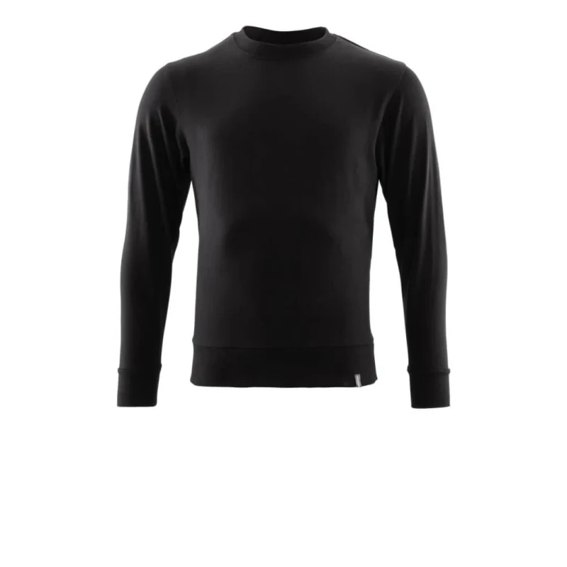 Mascot Workwear Black Organic Cotton Men's Pull Over Work Sweatshirt Size L 20484-798-90 L