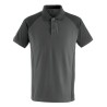 Mascot Workwear BOTTROP Anthracite Cotton Polyester Short Sleeve Polo Shirt 2XL 50569-961-1809 2XL
