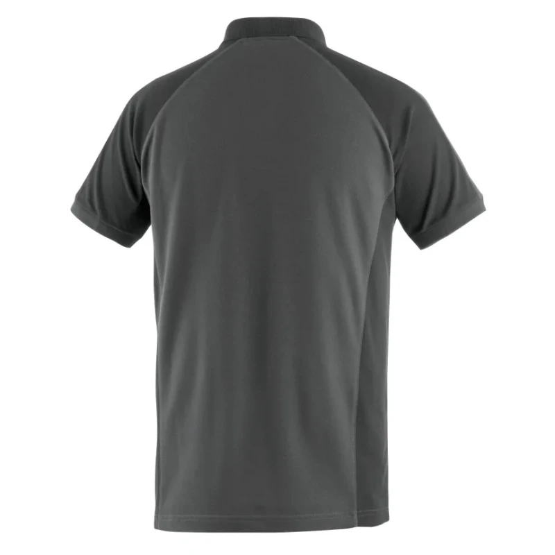 Mascot Workwear BOTTROP Anthracite Cotton Polyester Short Sleeve Polo Shirt 2XL 50569-961-1809 2XL