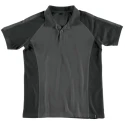 Mascot Workwear BOTTROP Anthracite Cotton Polyester Short Sleeve Polo Shirt 2XL 50569-961-1809 2XL