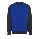 Mascot Workwear Blue Cotton, Polyester Unisex Pull Over Work Sweatshirt 2XL 50570-962-11010 2XL