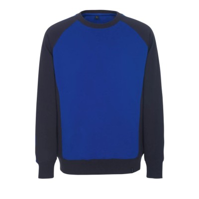 Mascot Workwear Blue Polyester, Cotton Unisex Pull Over Work Sweatshirt 50570-962-11010 M