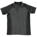 Mascot Workwear BOTTROP Anthracite Polyester, Cotton Short Sleeve Polo Shirt XS 50569-961-1809 XS